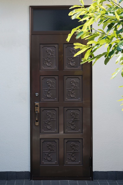 Japanese house entrance