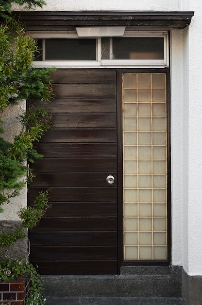 Japanese house entrance