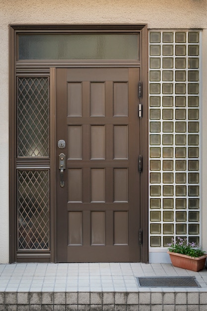 Japanese house entrance