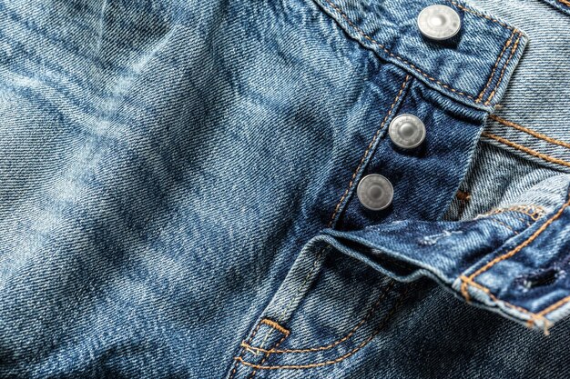 Jeans closeup