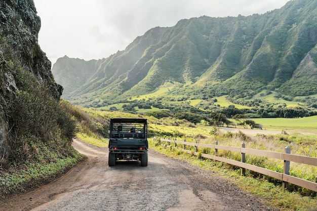 Jeep car in hawaii