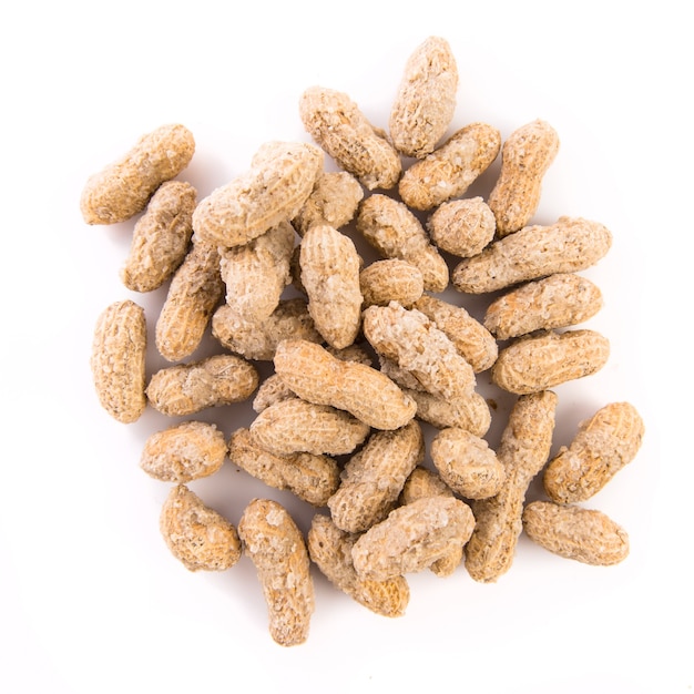 Free photo jumbo salted peanuts