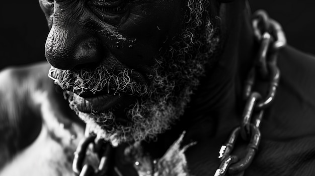 Free photo juneteenth celebration with symbolic representation of the end of slavery in the united states