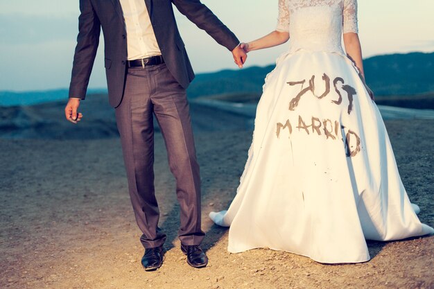 Just married