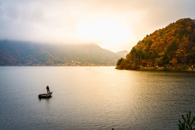 Kawaguchiko lake japan