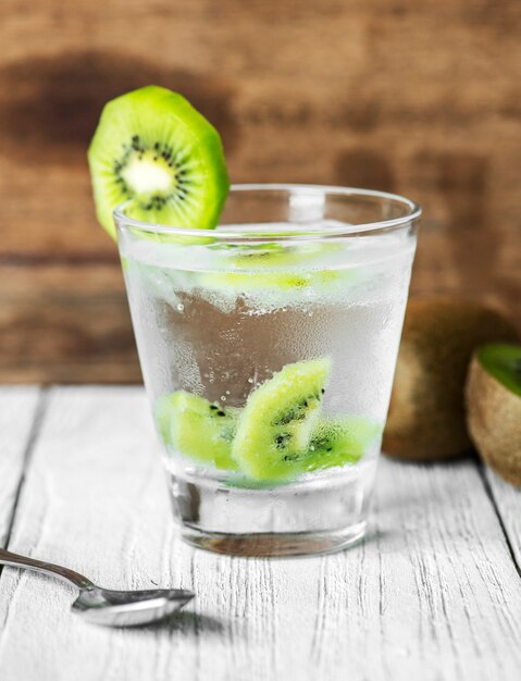 Kiwi mint infused water recipe