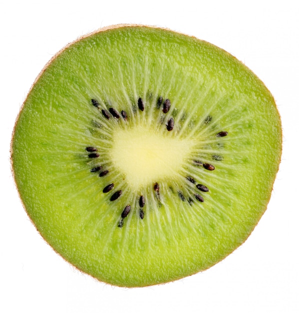 Kiwi slice close up