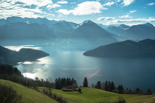 Free photo lake zug