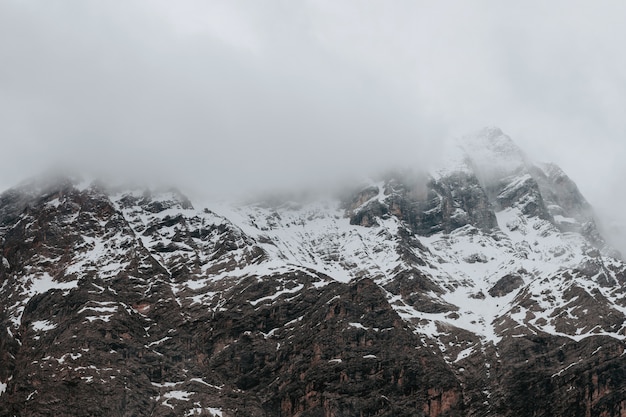 Free photo landscape of mountain peak