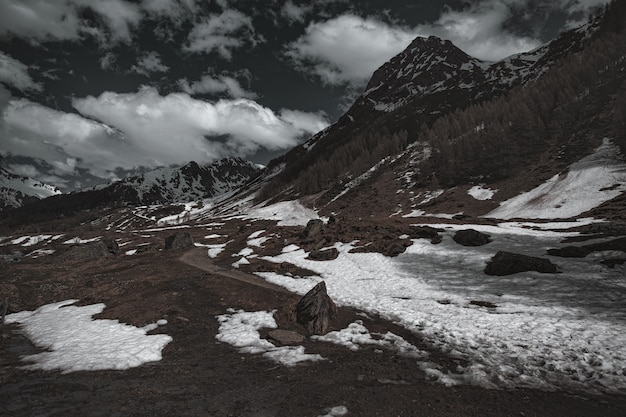 Landscape Of Mountain Slope