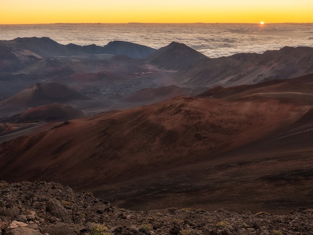 Landscape with mountainous landforms