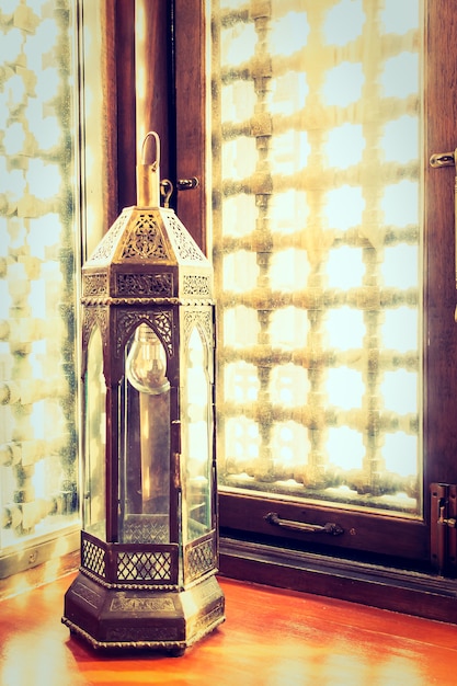 Free photo lantern arabian craft tourism arabic