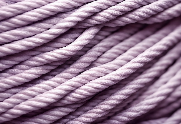 Lavender colored background with rope texture