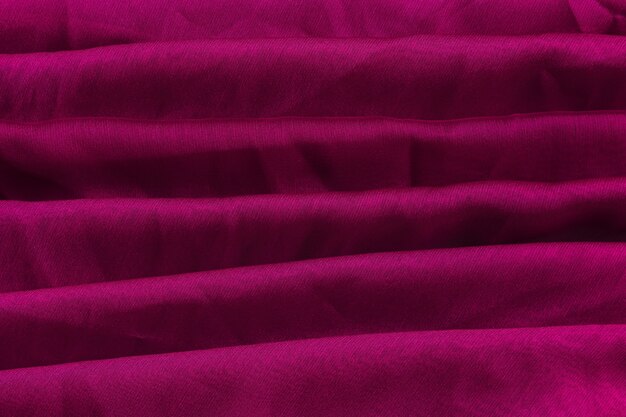 Layers of violet fabric