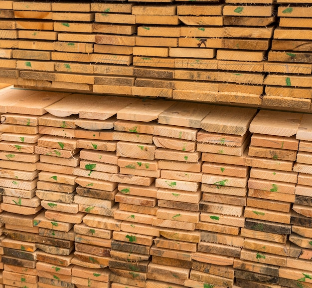 Layers of wood plank background high view