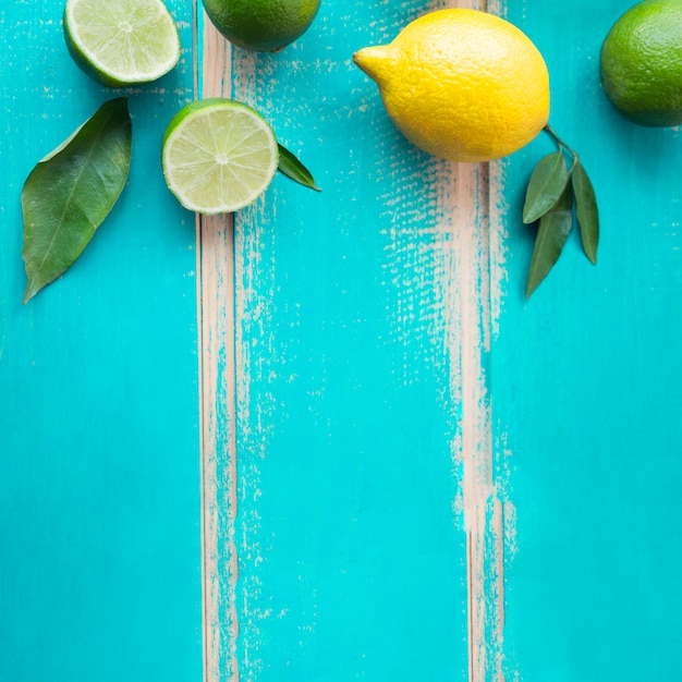 Free photo lemon and limes