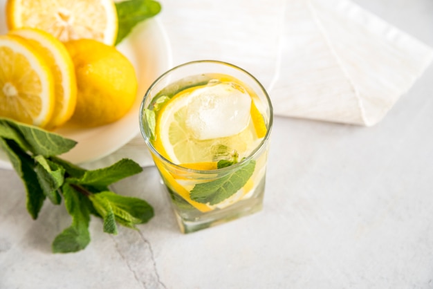 Lemonade still life for summer