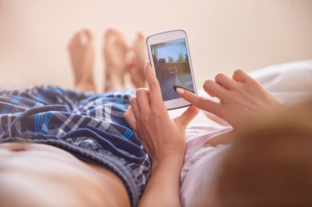 Let's take a selfie of our bare foot