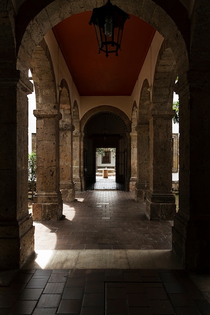 Free Photo life in mexico landscape with columns