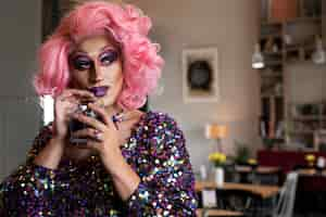 Free photo lifestyle of drag queen