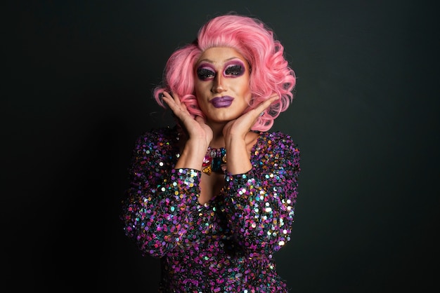 Free photo lifestyle of drag queen