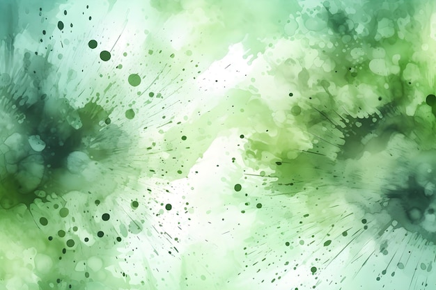 light green and white splotches and splashes background