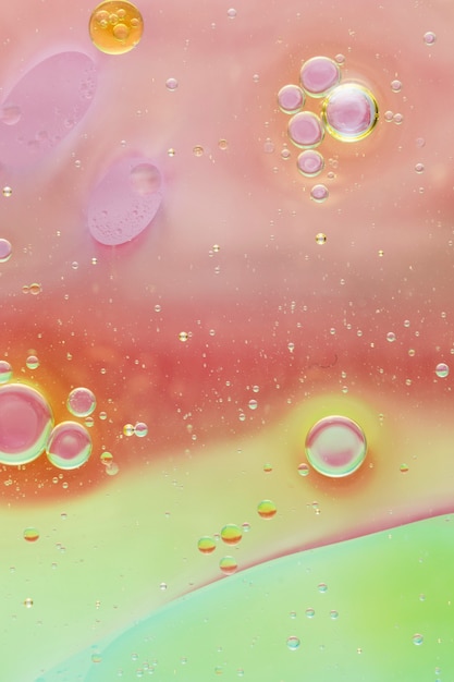 Free photo light multi colored background with bubbles