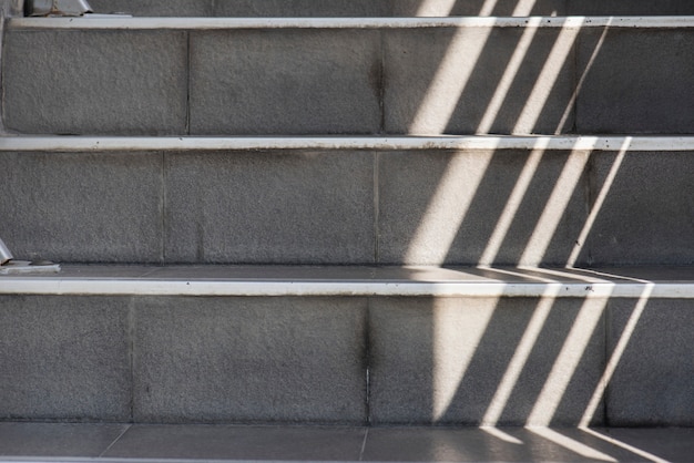 Free Photo light shaded on stairs