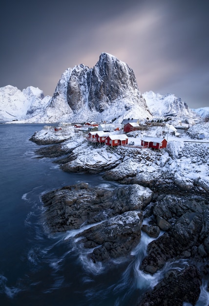 Free photo lofoten islands in norway