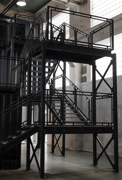 Free Photo logistic center with stairs