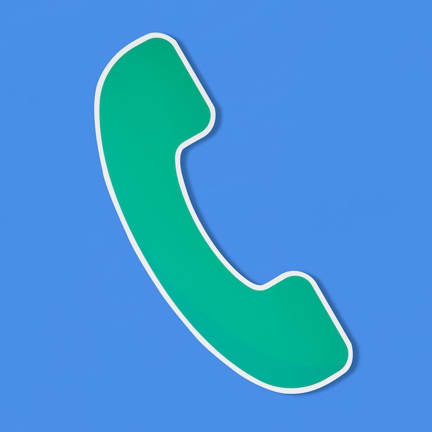 Free Photo logo of a telephone vector illustration