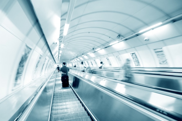 Long escalators