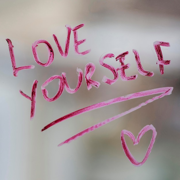 Free Photo love yourself