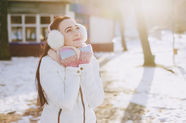 Free photo lovely charming beautiful holiday white