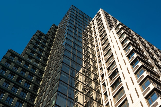 Low angle of office building in the city