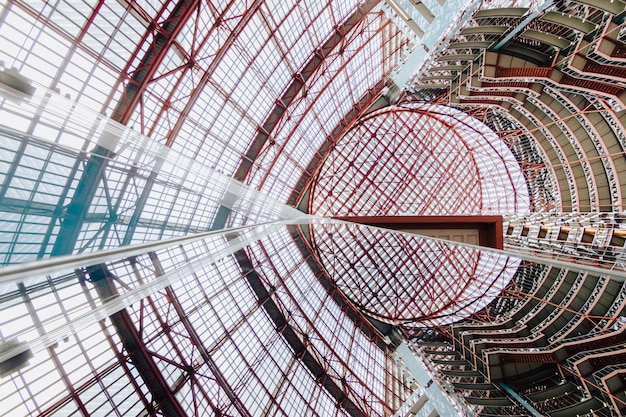 Free photo low angle shot of the thompson center