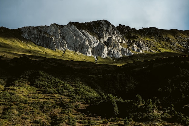 Low Light of Mountain