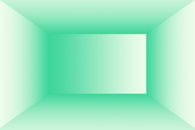 Luxury plain Green gradient abstract studio background empty room with space for your text and picture.