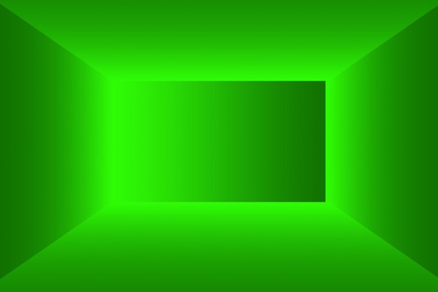 Free photo luxury plain green gradient abstract studio background empty room with space for your text and picture