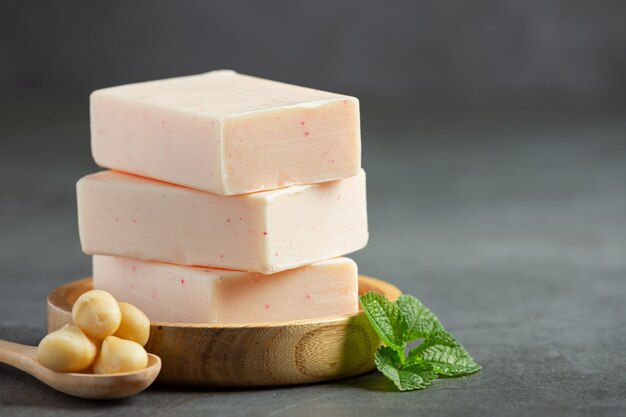 Macadamia soap skin care treatment