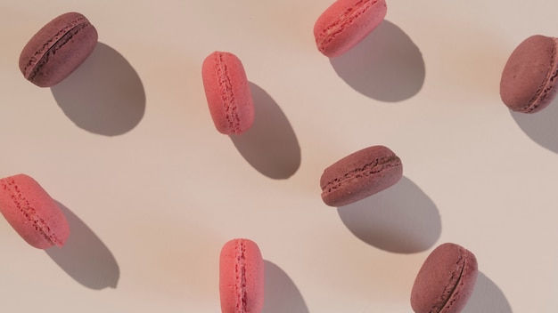 Free photo macarons