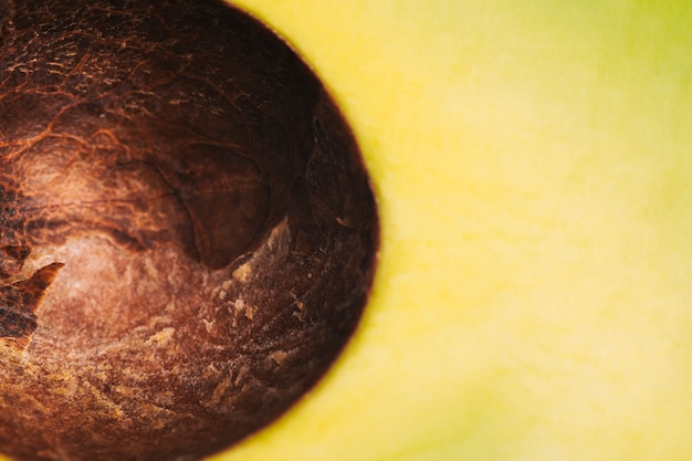 Free photo macro avocado texture