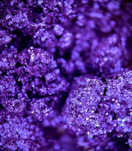 Free photo macro photography of glitter pigment