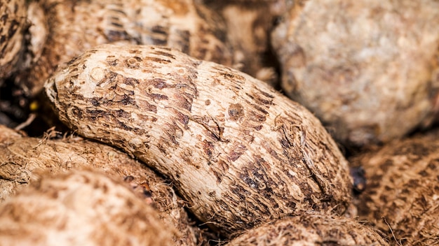 Free photo macro shot of groceries in store