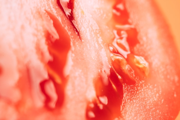 Free Photo macro tomato texture