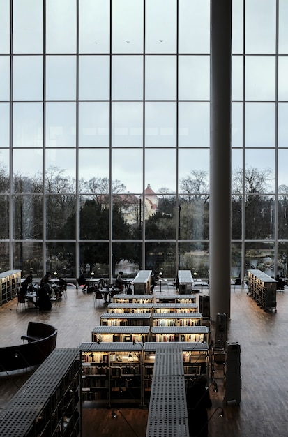 Free photo main library in malmö