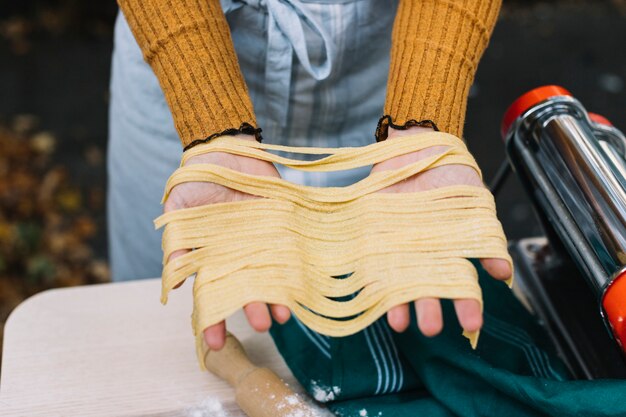 Making pasta