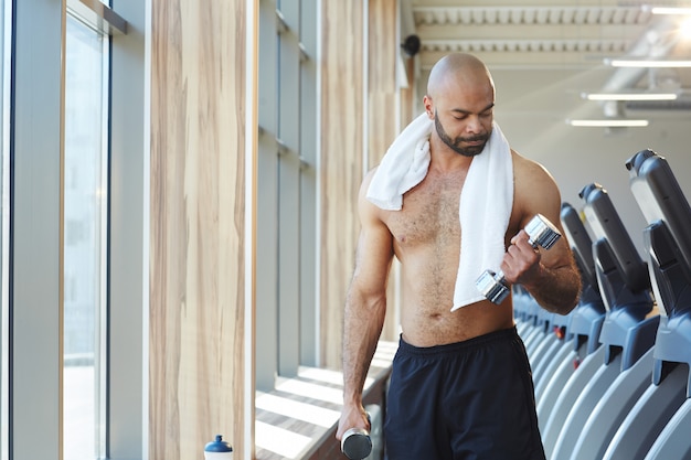 Man exercising