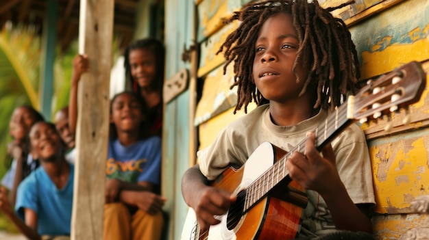 Free photo man with dreads in jamaica