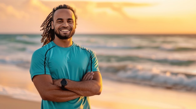 Man with dreads representing the rastafari movement